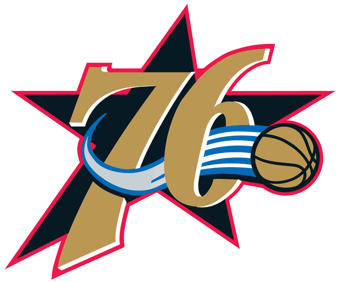 Philadelphia 76ers 1997-2009 Alternate Logo iron on transfers for fabric